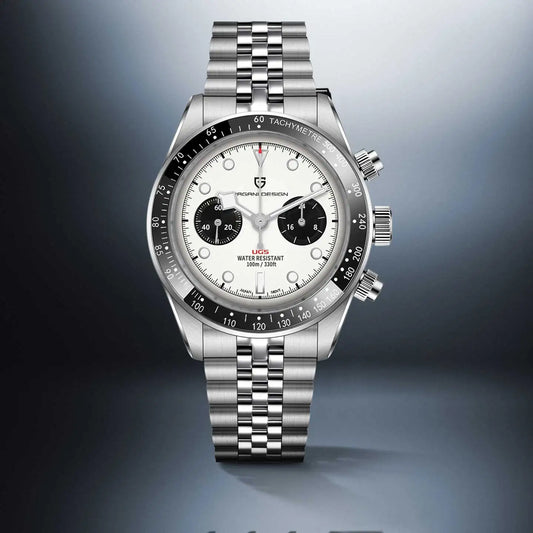 PAGANI DESIGN New Panda Men's Watches Top Luxury Quartz Wristwatches Chronograph Watch Man 2026 Gift AR Sapphire Ceramic Bezel