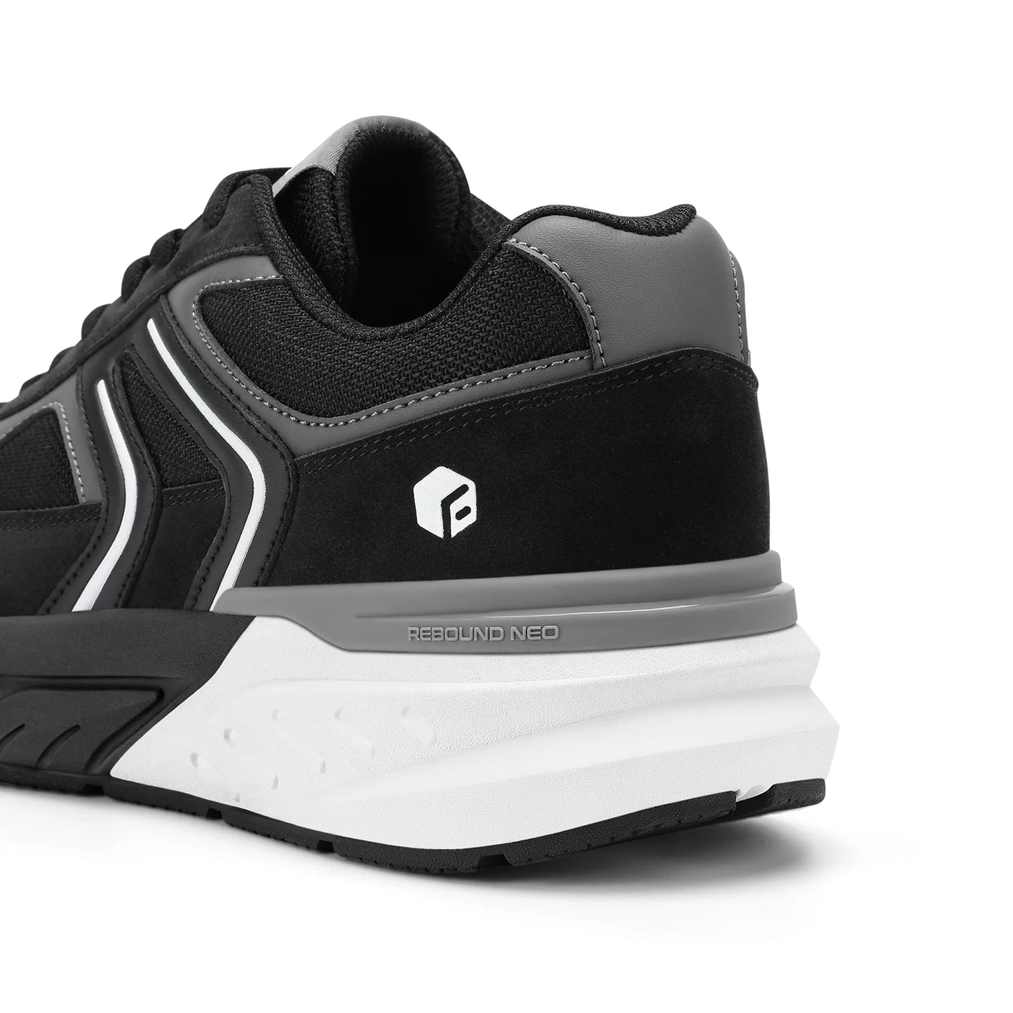 Fittington Wide Shoes for Men Casual Walking Sneakers Orthopedic Arch Support for Plantar Fasciitis Neuropathy