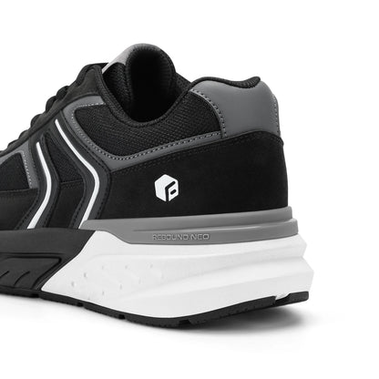 Fittington Wide Shoes for Men Casual Walking Sneakers Orthopedic Arch Support for Plantar Fasciitis Neuropathy