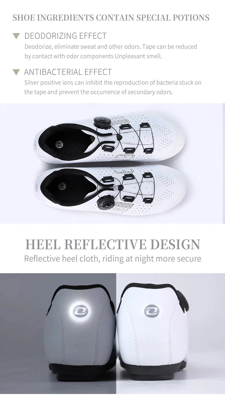 LAMEDA Pro kolesarske čevlje Lock Shoes cestno kolo moški in ženske trda podplat kolesarske čevlje MTB kolesarska ekipa Lock Shoes