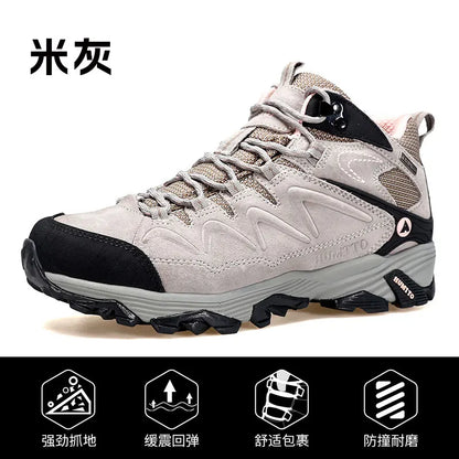 HUMTTO Hiking Shoes Men Winter Outdoor Sports Climbing Shoes hunting shoes Warm women Trekking  Sneakers ankle boots  Tactical