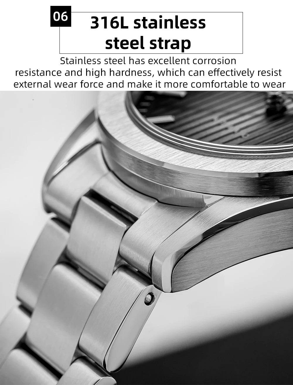 ADDIESDIVE Luxury Men's Automatic Watch Sapphire Glass Japan 8215 Mechanical Watch BGW9 Super Luminous Men Analog Watches AD2533