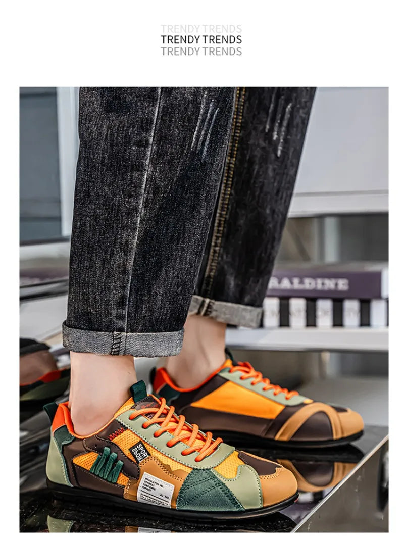 High-Quality Shoes for Men Summer New Mesh Breathable Youth Leisure Running Sneakers Walking Men Shoes Light Sneakers Zapatillas