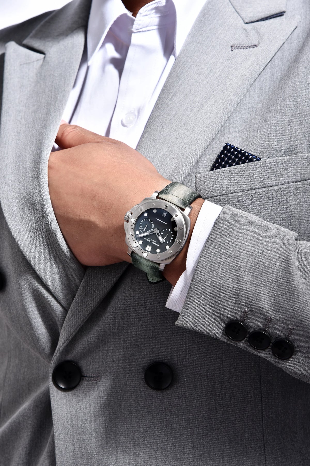 PAGANI DESIGN Men's Watches New Diver Automatic Mechanical Watch Sapphire Stainless Steel Sport 20 Bar Clock