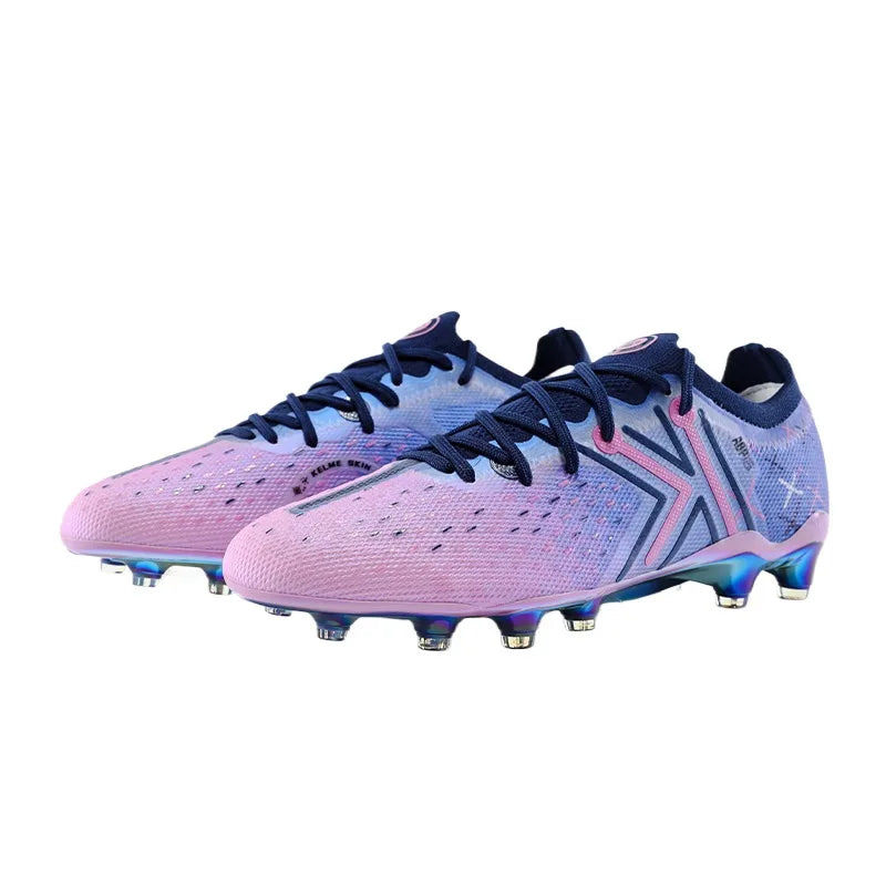 KELME FG profesionalni nogometni čevlji z dolgimi žeblji za naravno travo, profesionalni tekmovalni nogometni čevlji, protizdrsni nogometni čevlji za notranjo uporabo