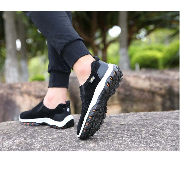 Čevlji za prosti čas, pohodništvo, kampiranje, tek, jogging in šport za moške – protizdrsni mokasini in pohodniški čevlji v velikih velikostih 38–50