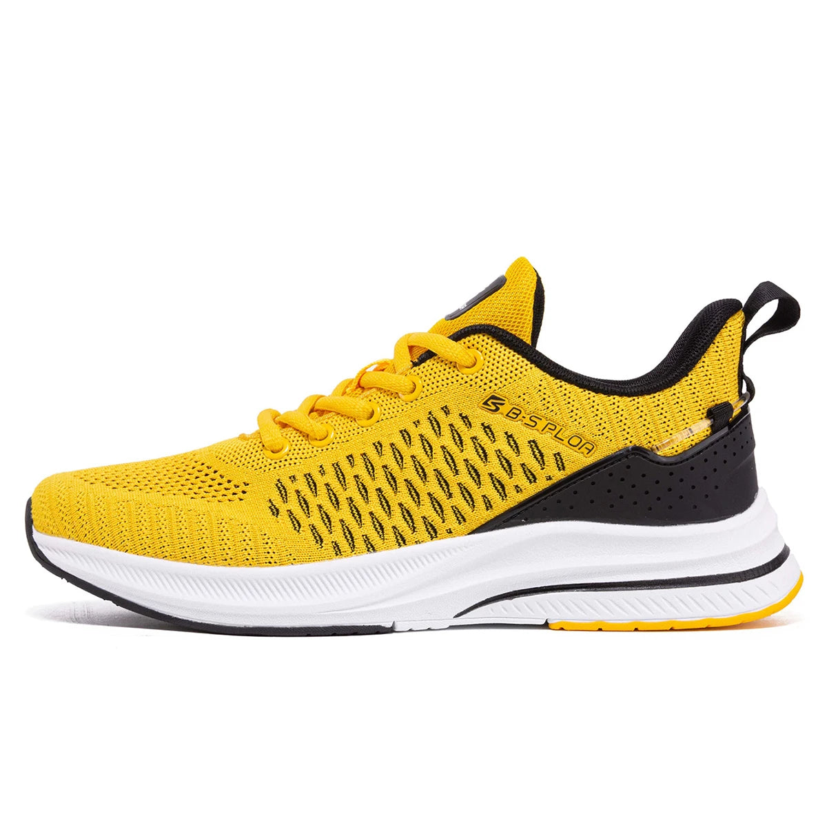 Baasploa Lightweight Running Shoes for Men, Comfortable Men’s Designer Mesh Casual Sneakers, Lace-Up Male Outdoor Sports Tennis Shoes