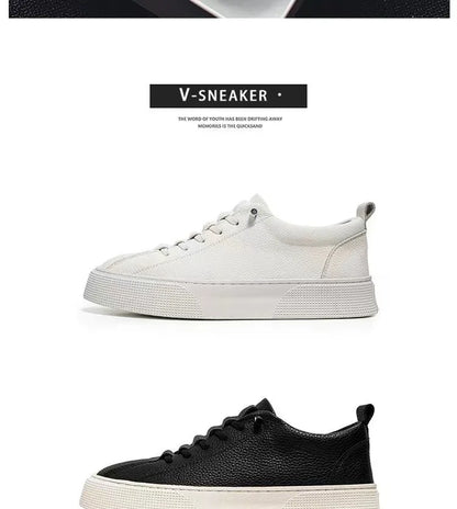 Sneakers da uomo, scarpe casual da uomo, ballerine da uomo, zapatillas da uomo, scarpe leggere in pelle PU traspiranti, scarpe da tennis sportive da uomo bianche