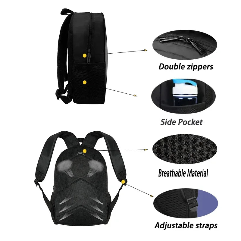 Hot Game Shooting Fortnite Child School Backpack with Shoulder Bag and Pencil Bags, School Bags for Boys and Girls, Best Gift