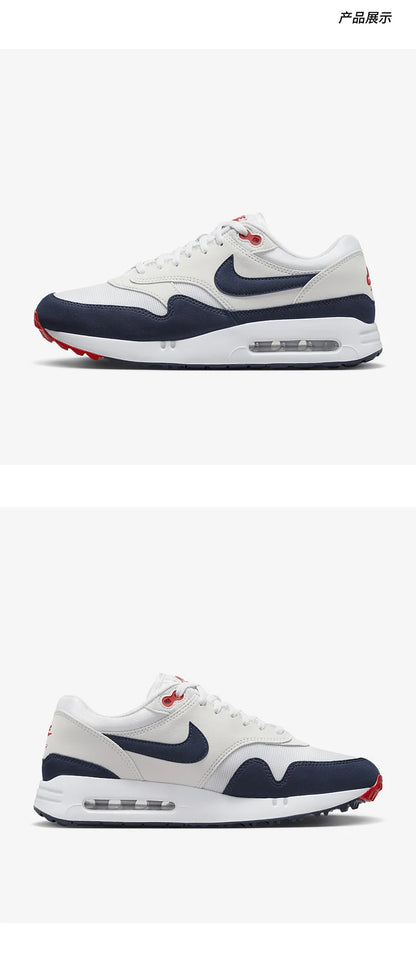 Zapatos de golf Nike auténticos Air Max 1'86 OG G para hombre y mujer DV1403-110