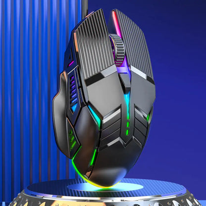 3200 DPI Ergonomic Wired Gaming Mouse, USB Computer Mouse, Gaming RGB Backlit Gamer Mouse, 6 Button LED Silent Mice for PC Laptop