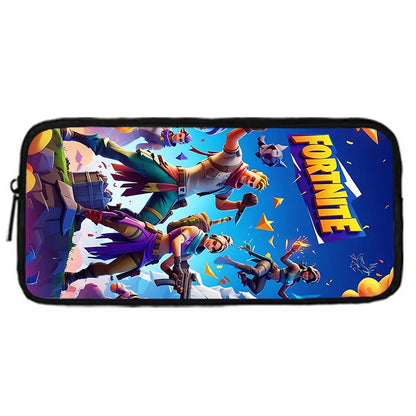 Hot Game Child Backpacks Lunch Bag Pencil Case Pupil Large Capacity School Bags Design-F-FortniteS For Boy Girl Best Gift