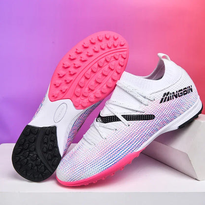 Moški nogometni čevlji Profesionalni nogometni čevlji Športni čevlji za futsal Ženski Unisex Ultralahki Visokokakovostni TF/FG športni čevlji