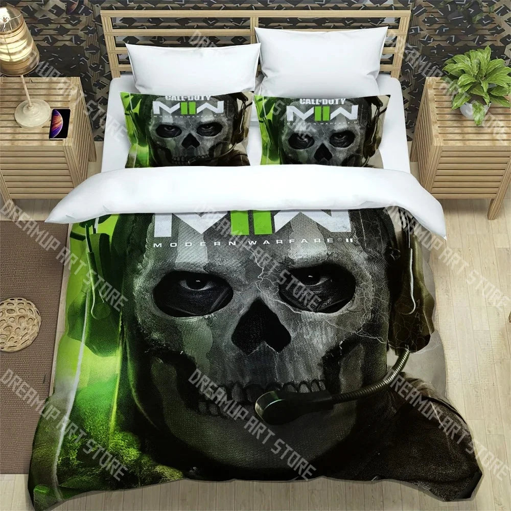 3D Print Call of Duty Game COD Bedding Set Twin Queen King Full Size Duvet Cover Pillowcase Bed boys girls Adult Home Textiles