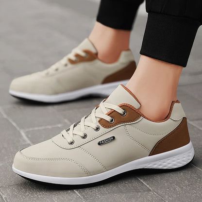 Pantofi din piele pentru bărbați Balan – Adidași la modă, pantofi sport, adidași respirabili pentru bărbați, încălțăminte antiderapantă, pantofi de vacanță pentru bărbați