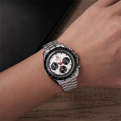 Watchdives New Wd1863 Quartz Men's Watch VK63 Chronograph Bubble Sapphire Waterproof 39Mm Steel Top Brand Luxury Business Watch