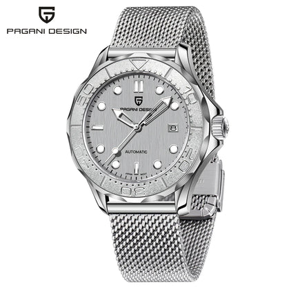 2026 New PAGANI DESIGN 007 Men's Watches Luxury Automatic Watch For Man Mechanical Wristwatch AR Sapphire Mirror Luminous Clock
