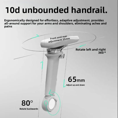 Portable Minimalist Ergonomic Chair 10D Armrest Computer Chair Office Chair Study Chair Gaming Chair Gravity Sturdy and Durable