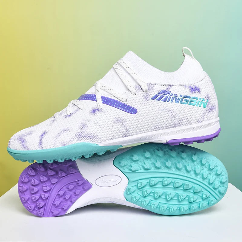 Turf-jalkapallokengät, ammattilaistason miesten jalkapallokengät, hengittävät verkkokengät, nuorten jalkapallokengät, luistamattomat miesten lenkkarit, Society Chuteira