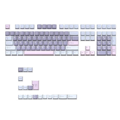 GMK67 GMK87 126 Keys PBT Cherry Keycaps GMK Keycap Double Shot Mechanical Game Keyboard Wireless for MX Switch Keycap