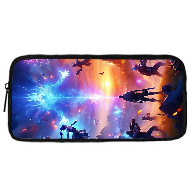 Hot Game Shooting Fortnite Child School Backpack with Shoulder Bag and Pencil Bags, School Bags for Boys and Girls, Best Gift