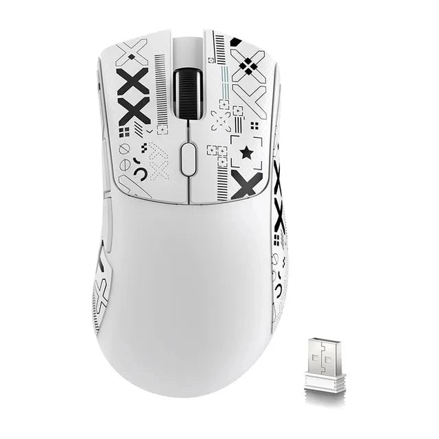 Attack Shark R1 leichte Bluetooth 2.4G kabellose Gaming-Maus PAW3311 18000DPI ergonomische Makro-Maus
