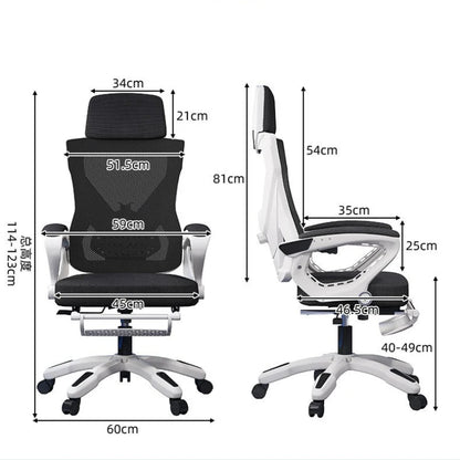 Gaming Chair Mesh Ergonomic Computer Chair Breathable Reclining Office Chair High Back Comfortable Desk Chair