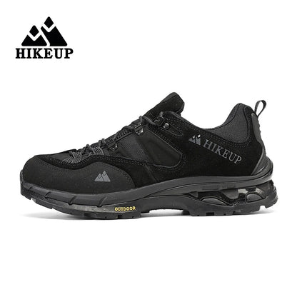 HIKEUP Non-Slip Wear-Resistant Outdoor Hiking Shoes, Breathable Splashproof Climbing Sneakers for Men, Trekking, Tourism, Mountain Shoes