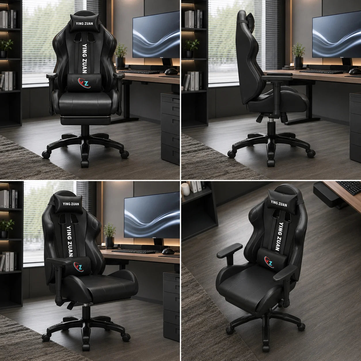 AOLIVIYA Modern Light Ergonomic Gaming Computer Chair Reclining For College Students Men Dormitory Home Office Study Room Seat