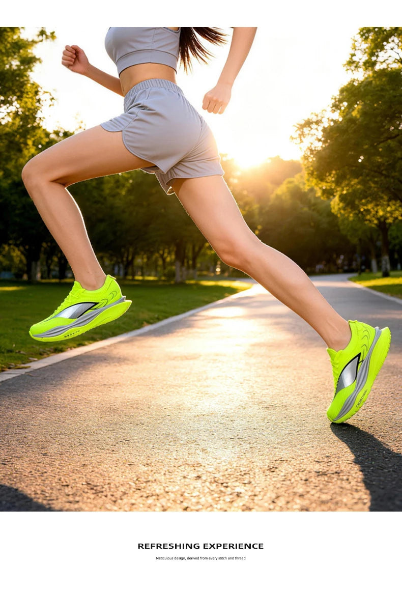 Speciality Marathon Men Running Shoes Carbon Board Sports Breathable Lightweight Women's Comfortable Athletic Nonskid Sneakers