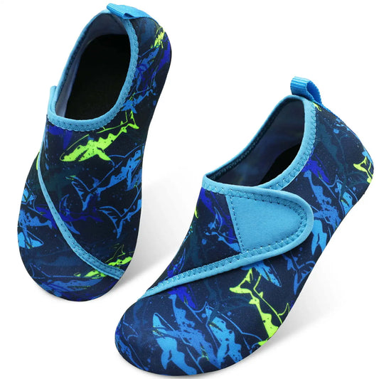 Boys Girls Soft Foldable Water Shoes Kids Beach Summer Outdoor Wading Shoes Swimming Surf Sea Slippers Quick-Dry Aqua Shoes