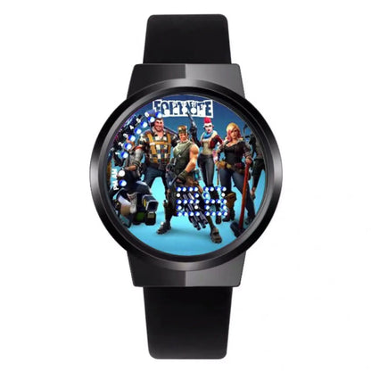 Fortnite Watch Cute Fashion Cartoon Personalized Kawaii Touch Night Light LED Student Electronic Watch Gift for Friends
