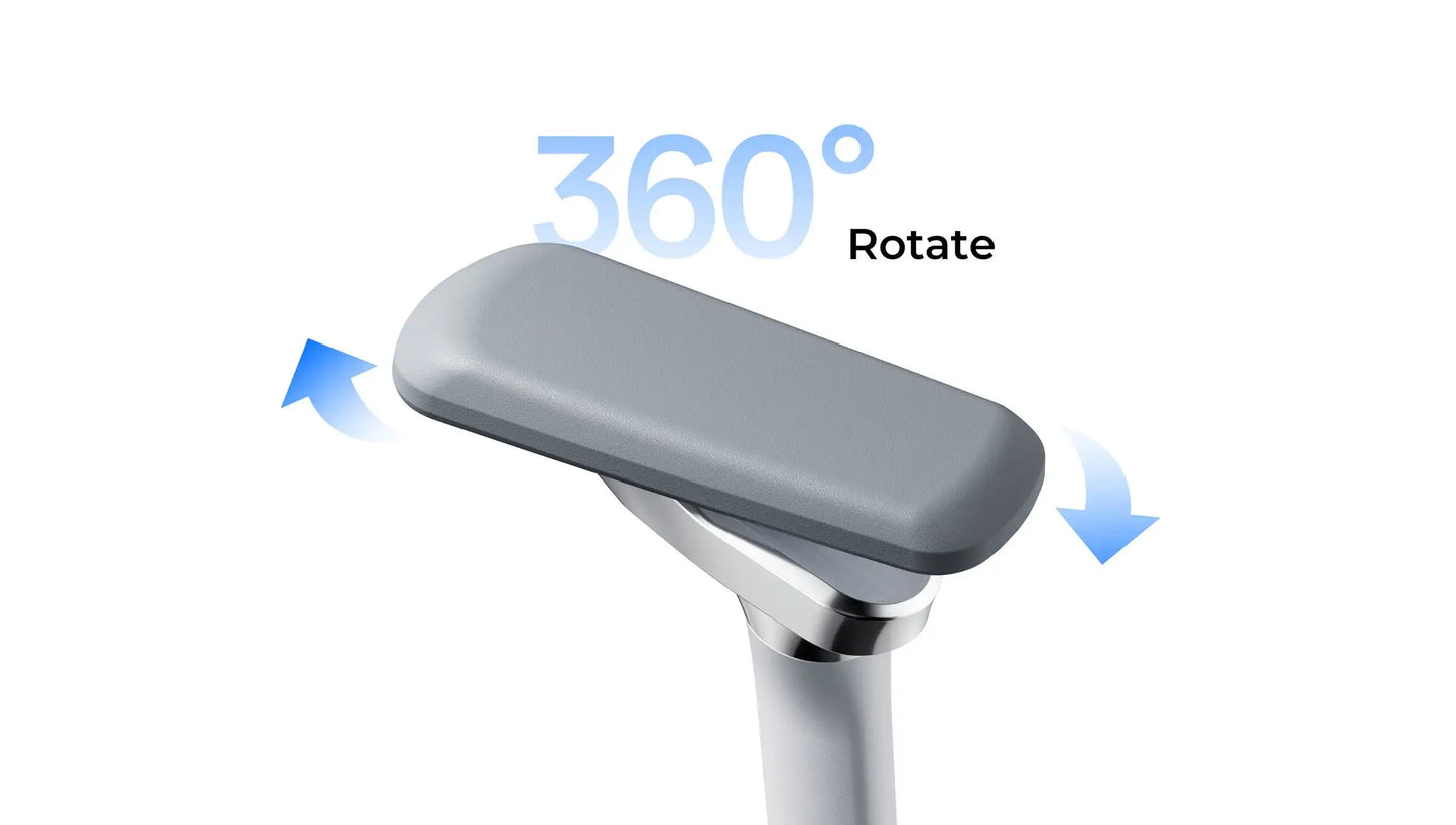 Smart Ergonomic Office Chair Fully Automated Lumbar Tracking 4D Headrest 720° Adjustable Armrests Mesh Swivel Chair Stylish