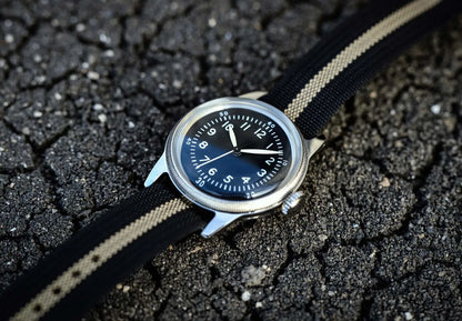 RDUNAE RA05 Vintage Military Watch 2035 Movement Quartz K1 Mineral Glass Crystal Stainless Steel Luminous Waterproof Men's Watches