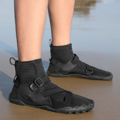 Outdoor Sport Hiking Wading Sneakers Unisex Swimming Water Shoes High Top Barefoot Beach Aqua Shoes Fitness Diving Surf Sandals