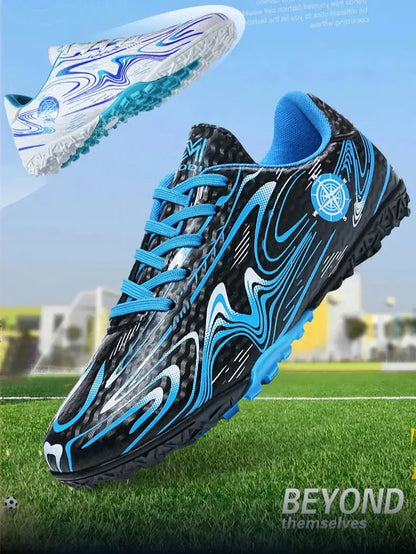Chaussures de Football basses pour hommes, crampons de Football professionnels pour enfants en plein air, baskets d'entraînement sur gazon de haute qualité, chaussures de Sport, nouvelle collection