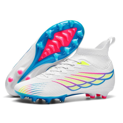 2026 Superfly FG Football Boots Outdoor Soccer Cleats Black Shoes Soft Sport Professional Shoes Breathable Comfortable Boots Plus