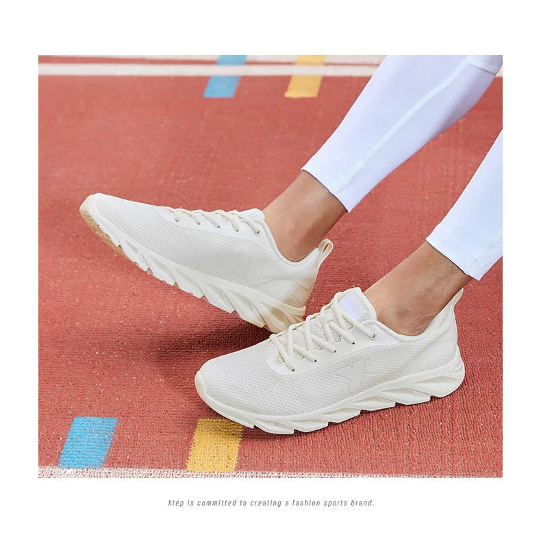 Xtep Running Shoes for Men 2021 Summer Lightweight Men's Sports Shoes, Cushioning Jogging Breathable Sneakers 879219110037