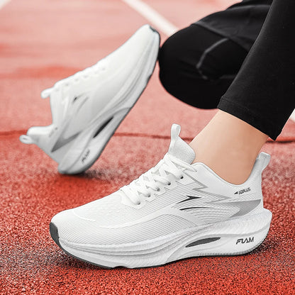 Unisex Sports Shoes Carbon Plate Walking Running Sneakers Shock-Absorbing Marathon Racing Athletics Training for Men & Women