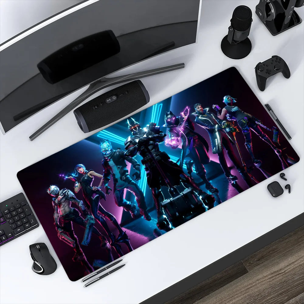 Rutschfestes Mauspad Game Lockedge Survival Büro Student Gaming Shooting, verdickt, groß, Schreibunterlage F-FORTNITE MousePad