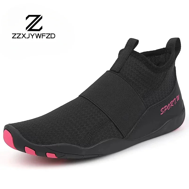 Outdoor Sport Hiking Wading Sneakers Unisex Swimming Water Shoes High Top Barefoot Beach Aqua Shoes Fitness Diving Surf Sandals