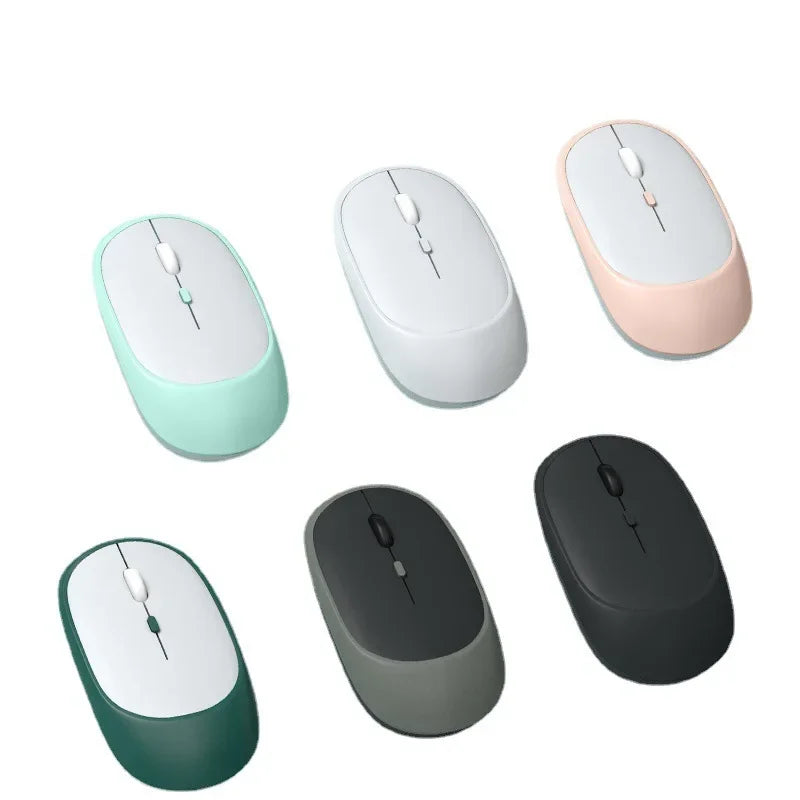 Mouse wireless Lenovo USB reîncărcabil, ergonomic, DPI ajustabil, silențios, pentru birou, 2.4G Bluetooth, optic, electric, pentru gaming și birou
