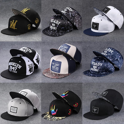 Unisex Alphabet Baseball Cap Summer Tide Brand Embroidered BackButton Cap Outdoo Hip Hop Hat Men's Women's Adjustable Casual Hat