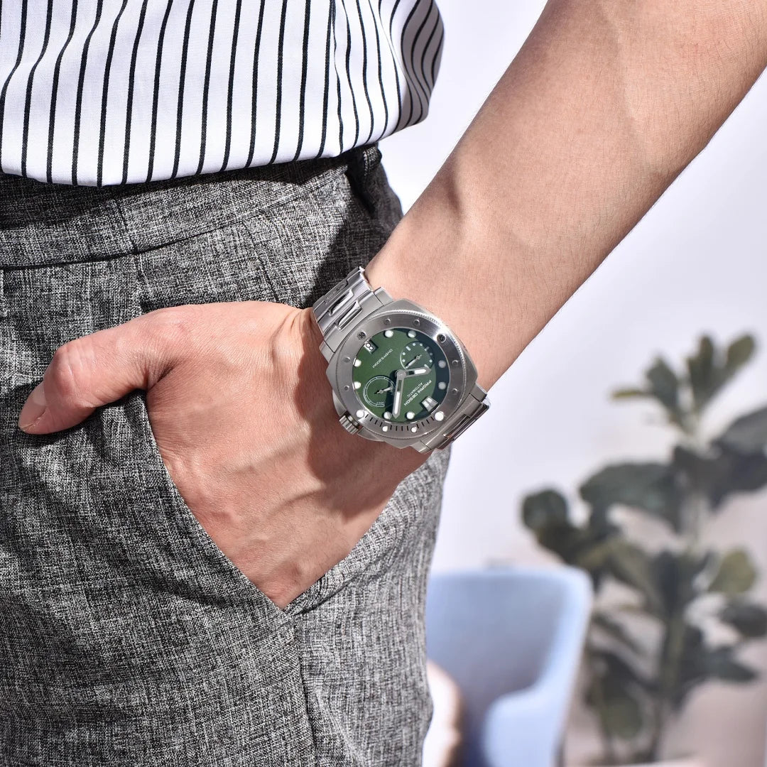 PAGANI DESIGN Men's Watches New Diver Automatic Mechanical Watch Sapphire Stainless Steel Sport 20 Bar Clock