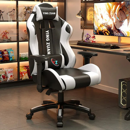 AOLIVIYA Modern Light Ergonomic Gaming Computer Chair Reclining For College Students Men Dormitory Home Office Study Room Seat