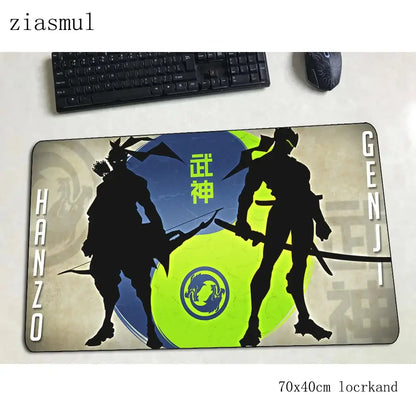 overwatch mouse pad Gorgeous Computer mat 70x40cm gaming mousepad large xl padmouse keyboard games pc gamer desk