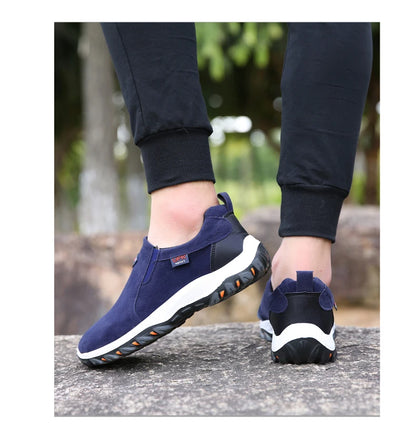 Čevlji za prosti čas, pohodništvo, kampiranje, tek, jogging in šport za moške – protizdrsni mokasini in pohodniški čevlji v velikih velikostih 38–50