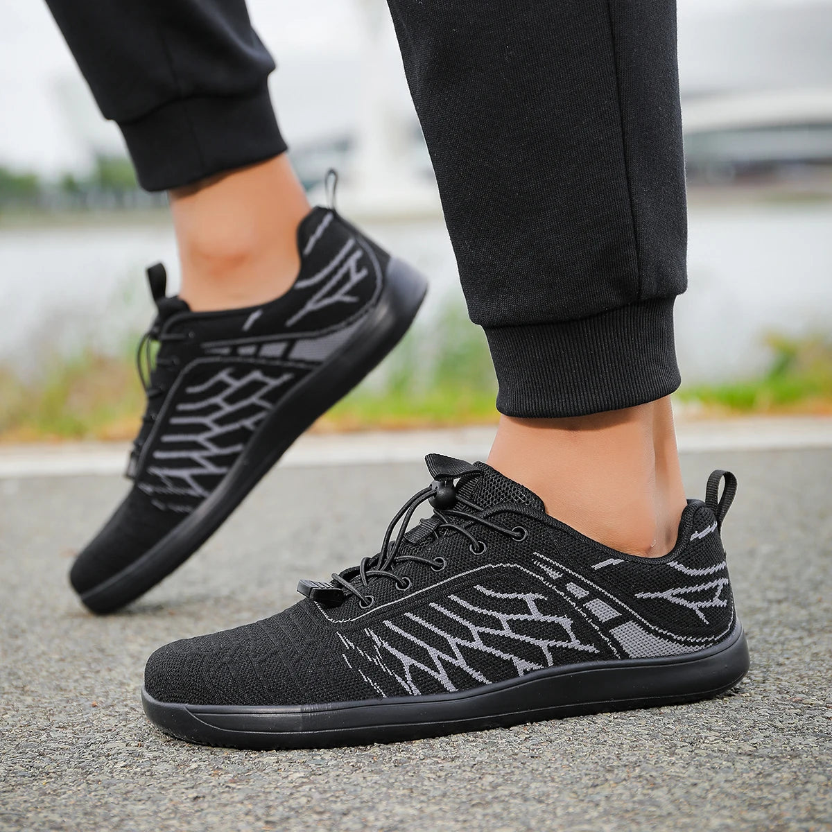 Pantofi de mers pe jos cu vârful larg, pentru mersul desculț, confortabili, antiderapanti, pentru drumeții, camping, trekking, adidași unisex, pentru activități în aer liber, ciclism, sală de sport și fitness