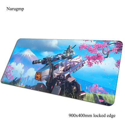 Tappetino mouse Overwatch regalo di compleanno, tappetino per computer 900x400x3mm, mousepad gaming grande, tappetino per mouse e tastiera per giochi PC gamer da scrivania