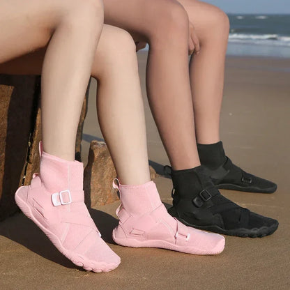 Outdoor Sport Hiking Wading Sneakers Unisex Swimming Water Shoes High Top Barefoot Beach Aqua Shoes Fitness Diving Surf Sandals